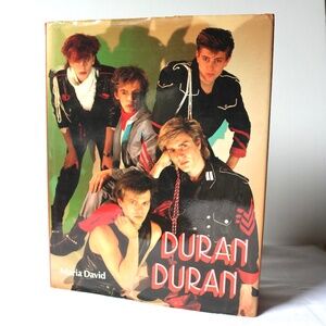 DURAN DURAN Hardcover Book by Maria David 1984 Fan Biography 80's Music